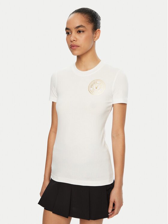 Versace Jeans Couture Тишърт 78HAHT00 Regular Fit