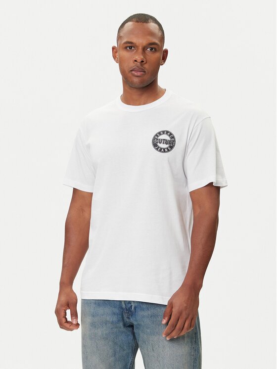 Versace Jeans Couture Тишърт 79GAHT02 CJ00T Regular Fit