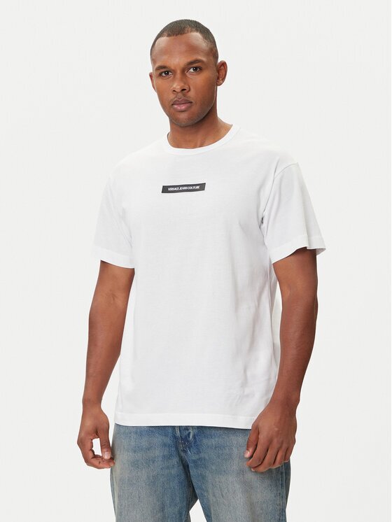 Versace Jeans Couture Тишърт 79GAHT06 CJ00T Regular Fit