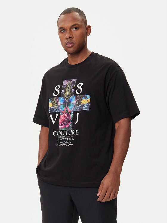 Versace Jeans Couture Тишърт 79GAHT10 CJ00T Regular Fit