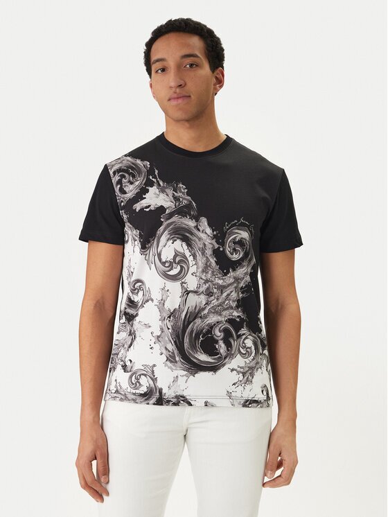 Versace Jeans Couture Тишърт 80GAH6SB JS541 Slim Fit