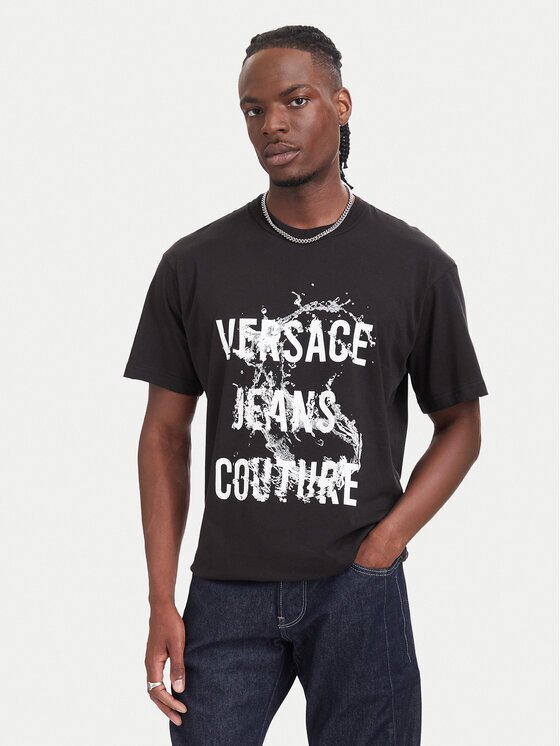 Versace Jeans Couture Тишърт 80GAHC01 CJ01C Regular Fit