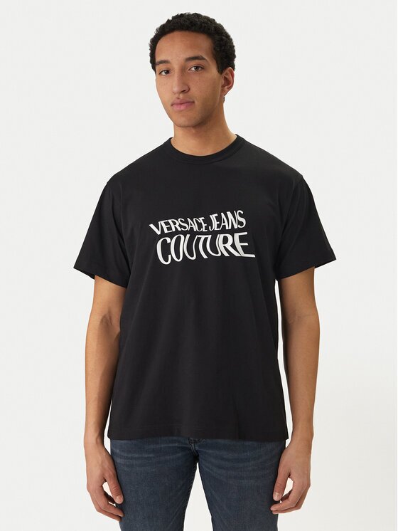 Versace Jeans Couture Тишърт 80GAHE04 CJ00E Regular Fit