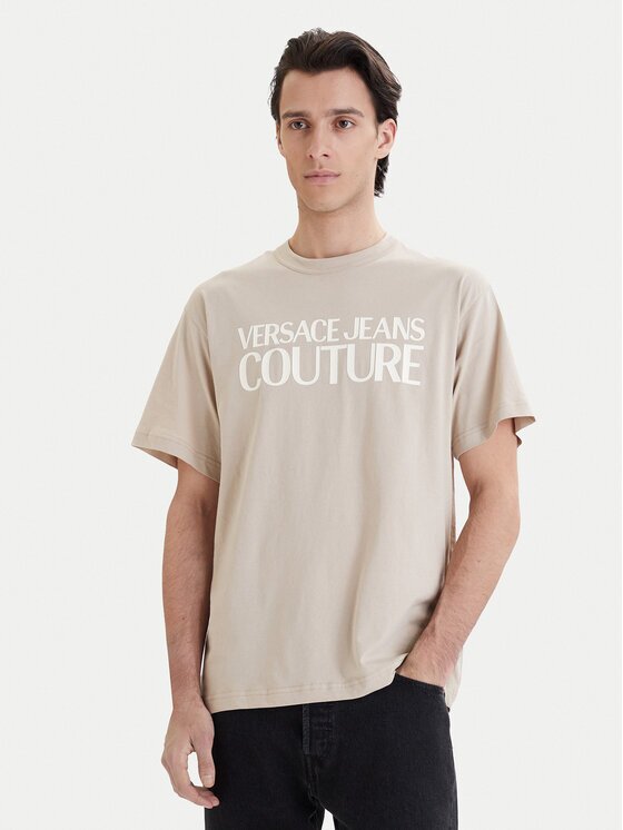 Versace Jeans Couture Тишърт 80GAHT01 CJ00T Regular Fit