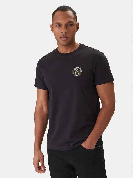Versace Jeans Couture Тишърт 80GAHT03 CJ00T Regular Fit
