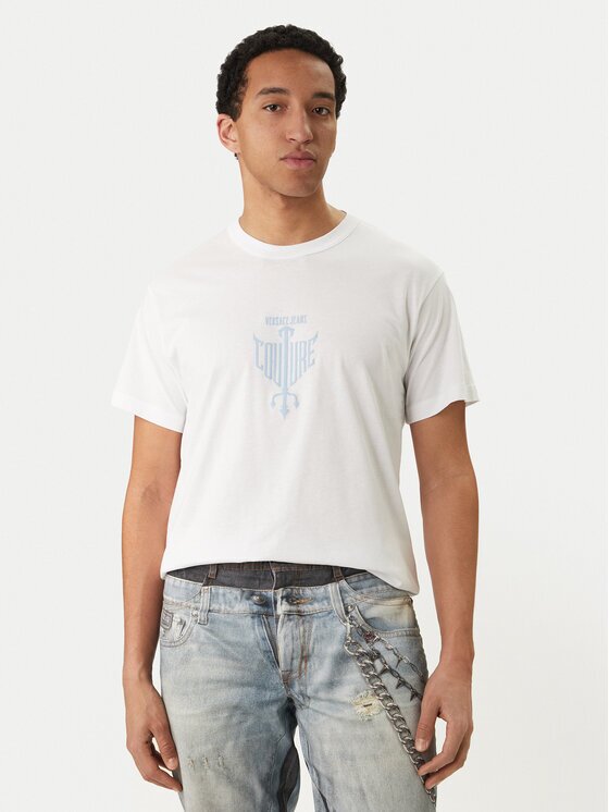 Versace Jeans Couture Тишърт 80GAHT14 CJ00T Regular Fit