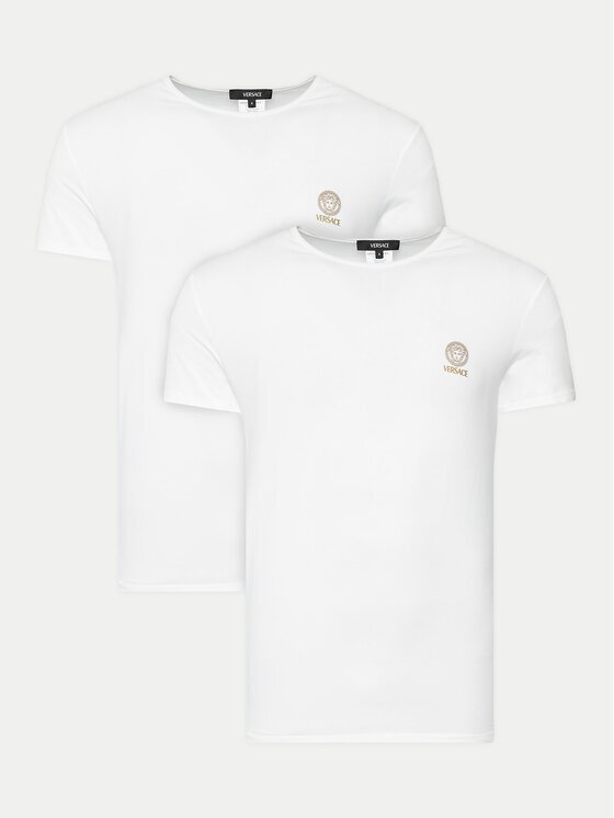 Versace Комплект тениски AU10193 1A10011 Slim Fit