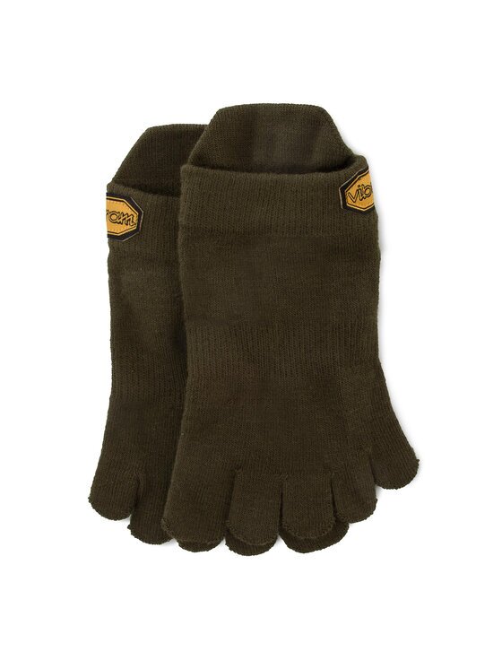 Vibram Fivefingers Къси чорапи Athletic No Show S18N01 Зелен