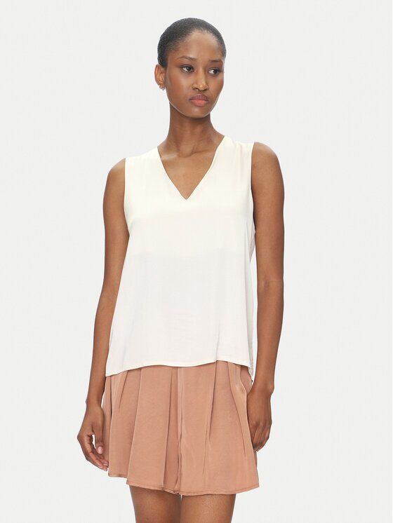VICOLO Блуза TD0765 Екрю Regular Fit
