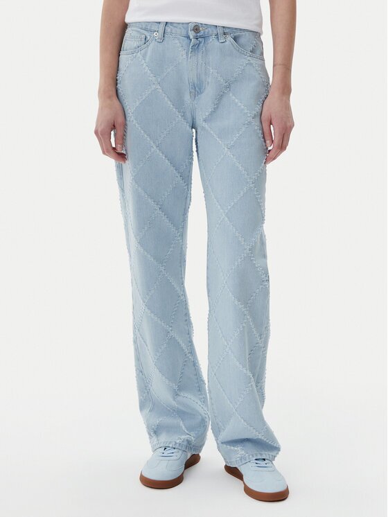 VICOLO Дънки DD5023 Светлосиньо Straight Leg