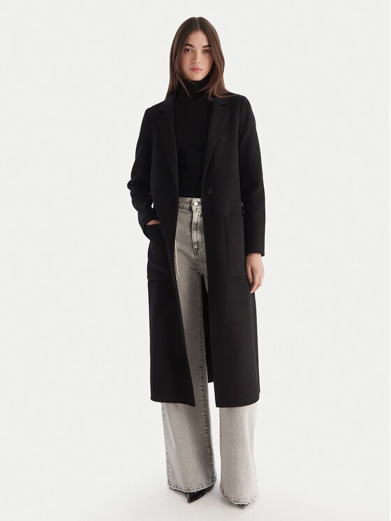 VICOLO Вълнено палто TF0002 Regular Fit