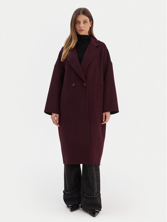 VICOLO Вълнено палто TF0003 Regular Fit