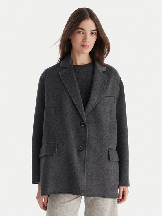 VICOLO Вълнено палто TF0005 Regular Fit