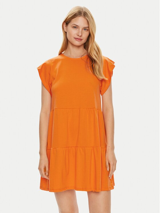 Vila Лятна рокля Summer 14087541 Loose Fit