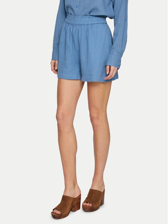 Vila Шорти от плат Lania 14089489 Loose Fit