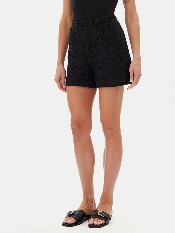 Vila Шорти от плат Merinda 14105213 Regular Fit