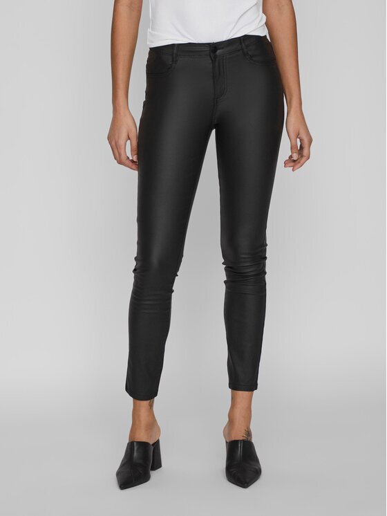 Vila Текстилни панталони Commit 14036194 Skinny Fit