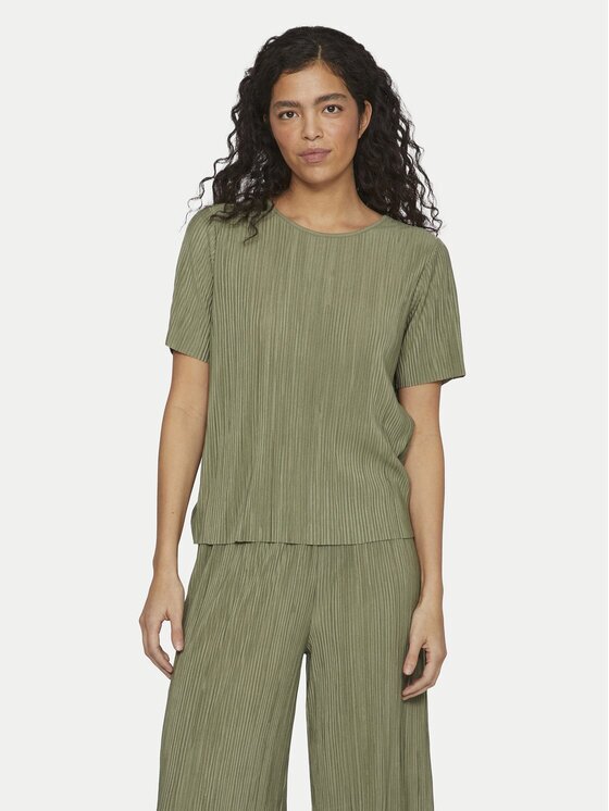 Vila Тишърт Plisa 14089481 Regular Fit