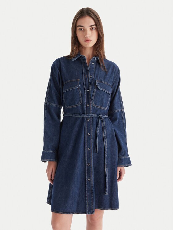Weekend Max Mara Дънкова рокля Balenio 2525226081 Regular Fit