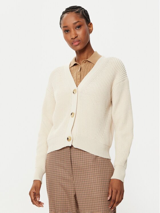 Weekend Max Mara Кардиган Nirvana 2515341051 Екрю Regular Fit