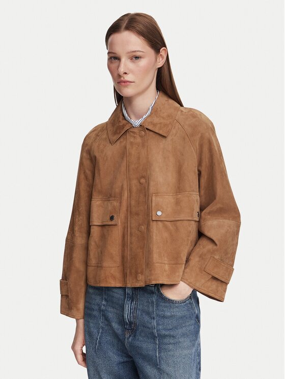 Weekend Max Mara Кожено яке Abito 2625446061 Regular Fit