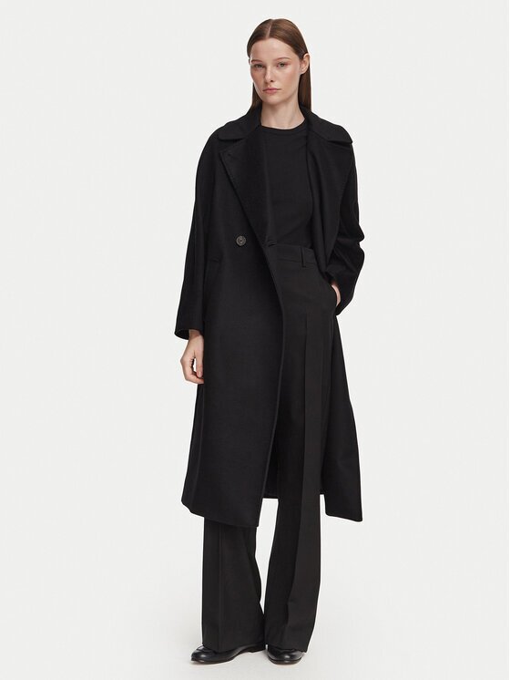 Weekend Max Mara Вълнено палто Resina 2625016021 Regular Fit