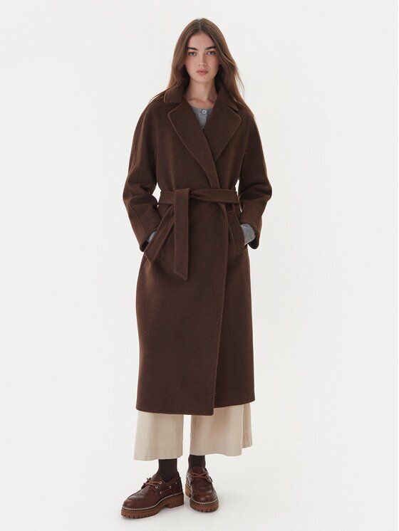Weekend Max Mara Вълнено палто Tempera 2525016082 Regular Fit