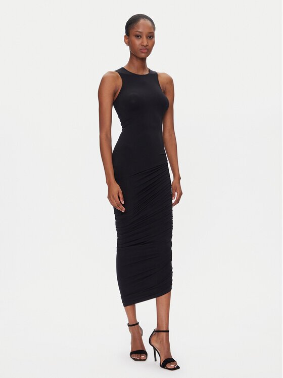 Wolford Коктейлна рокля Crescent Drape 57183 Slim Fit
