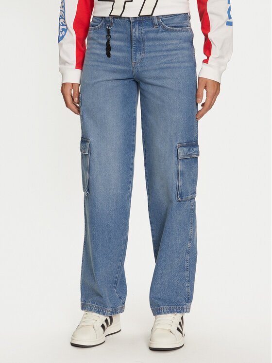 Wrangler Дънки Hot Wheels 112357951 Wide Leg