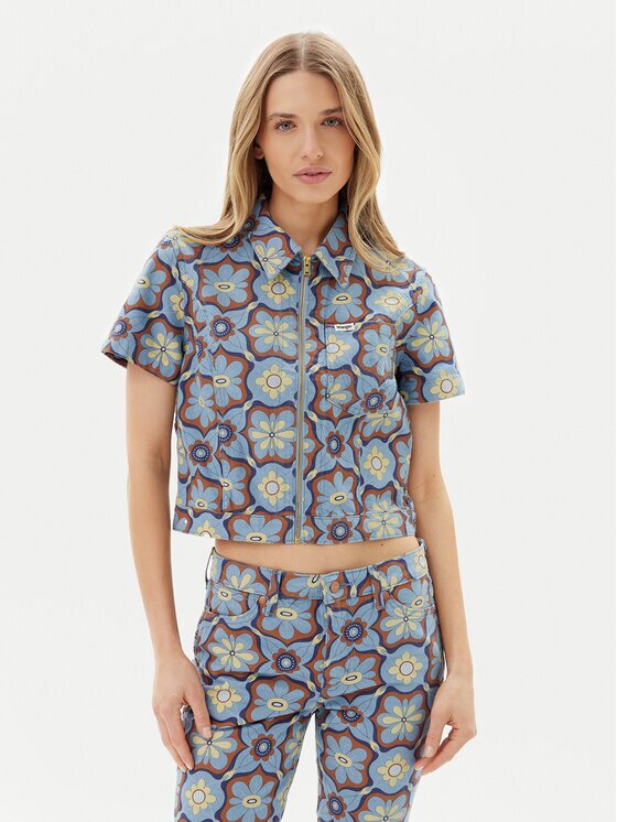 Wrangler дънкова риза 112362607 Slim Fit