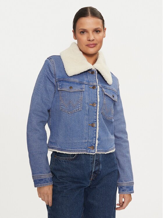 Wrangler Дънково яке 112356629 Regular Fit