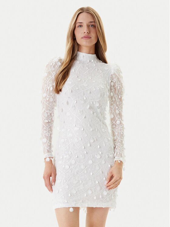YAS Коктейлна рокля 26030914 Slim Fit
