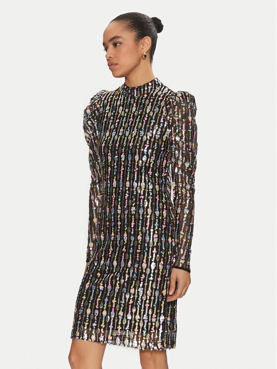 YAS Коктейлна рокля Binna 26036018 Slim Fit