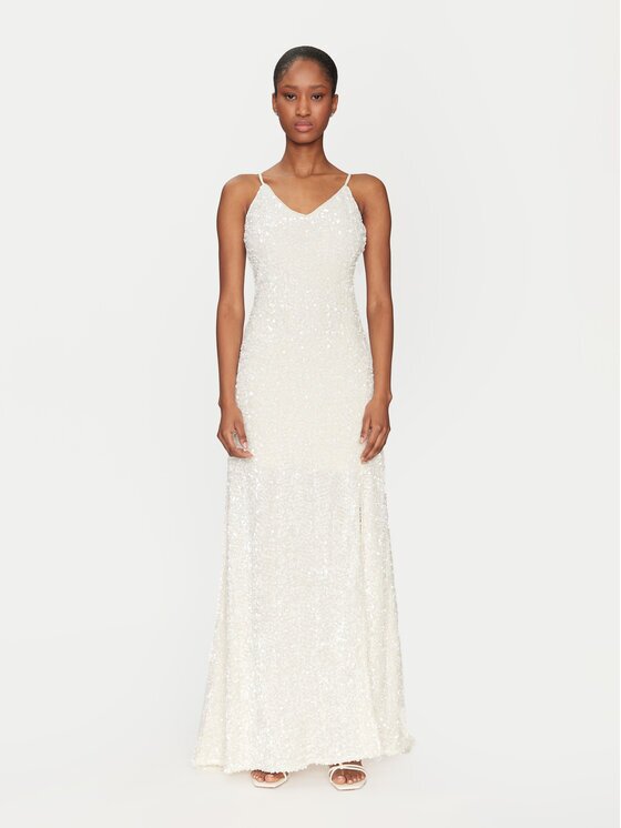 YAS Официална рокля Mira 26036359 Кремав Regular Fit