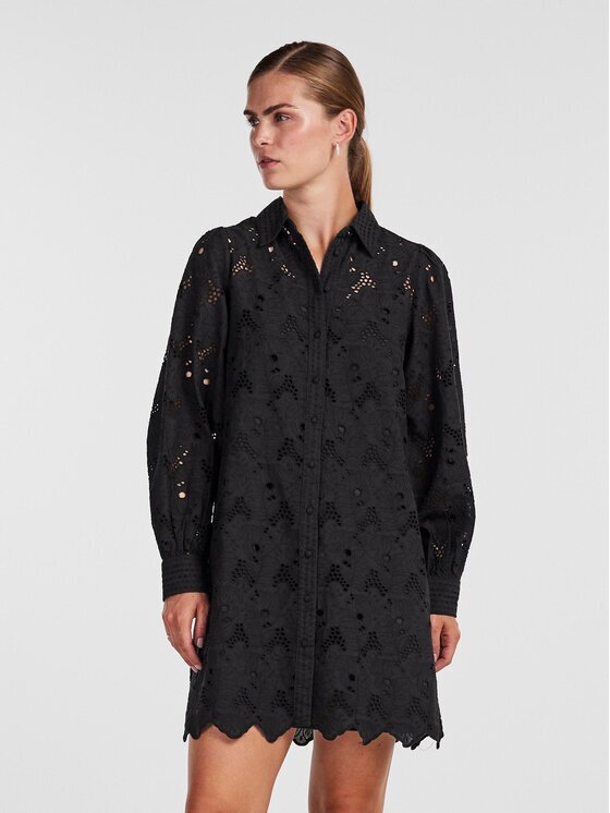 YAS Рокля тип риза 26030764 Regular Fit