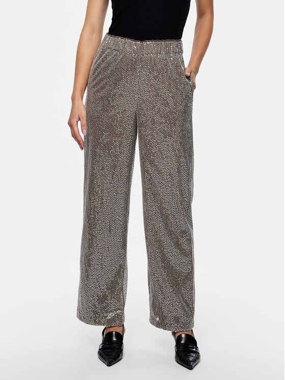 YAS Текстилни панталони 26032755 Regular Fit